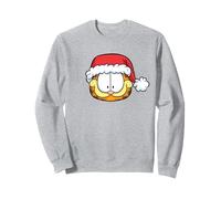 Garfield Happy Merry Christmas Santa Hat Sweatshirt