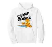 Garfield Hungry Cat Amoureux des lasagnes Fast Food Classic Hero Sweat à Capuche
