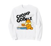 Garfield Hungry Cat Amoureux des lasagnes Fast Food Classic Hero Sweatshirt