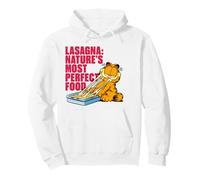 Garfield Hungry Cat Lasagne Lover Perfect Food Classic Fun Sweat à Capuche