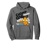 Garfield Hungry Cat Lover Fast Food Hero Classic Lasagne Sweat à Capuche