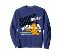 Garfield Hungry Cat Lover Fast Food Hero Classic Lasagne Sweatshirt