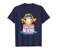 Garfield - Illustration rétro pour fête d'anniversaire T-Shirt