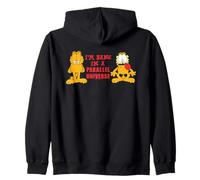 Garfield - Je suis sain Chat Sweat à Capuche