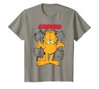 Garfield Kids Pose Crazy Cat Fun Lol Comédie Classique T-Shirt