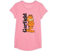 Garfield Logo Cooper T-Shirt, Fille, Rose, L