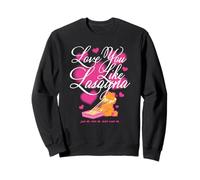 Garfield Love You Like Lasagna Hearts Valentine's Cartoon Sweatshirt