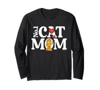 Garfield Mother's Day No.1 Cat Mom Manche Longue