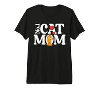 Garfield Mother's Day No.1 Cat Mom T-Shirt Haut de Gamme