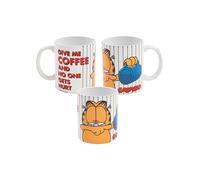 Garfield Mug - Give me Coffee Tasse à café Tasse à café en céramique Blanc 320 ml