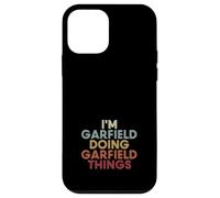 Garfield Name Garfield Personalized Name First Given Coque pour iPhone 12 Mini