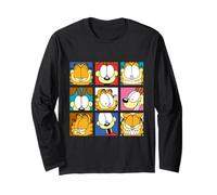 Garfield - Odie All Faces Classic Manche Longue
