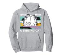 Garfield Odie Big Face Smiing Friends Cheeky Retro Cartoon Sweat à Capuche