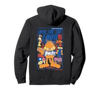 Garfield Odie Hungry Food Dessin animé rétro Humoristique Sweat à Capuche
