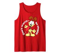 Garfield Odie Ignorance Carefree Dog Années 80 et 90 Dessin animé Classique Débardeur