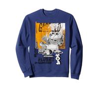 Garfield Odie Pochoir rétro Motif Chat Sarcasme Sweatshirt
