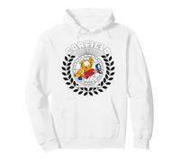 Garfield Pose, école Universitaire, Course sur Piste, Sports Vintage Sweat à Capuche