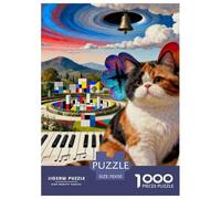 Garfield Puzzle de 1 000 pièces pour Adultes et Enfants à partir de 12 Ans, 70 x 50 cm, 1 000 pièces