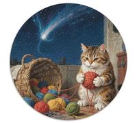 Garfield Puzzle pour Adultes 1000 Pièce Pet Chat Mignon Qualité Supérieure Défi Jouets Jeu De pour Toute La Famille Cadeaux pour Hommes 1000pcs (67.5x67.5cm)