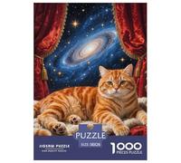Garfield Puzzle pour Adultes 1000 Pièces Pet Chat Mignon Premium Défi Jouets Jeu Éducatif De Décoration Familiale 38x26cm/1000pcs