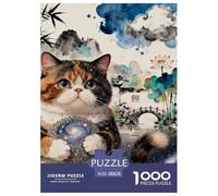 Garfield Puzzles de 1000 pièces pour Adultes et Enfants à partir de 12 Ans Décoration d'intérieur 38 x 26 cm