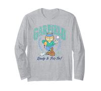 Garfield Ready to par-Tee! Collegiate Golf Club Portrait Manche Longue