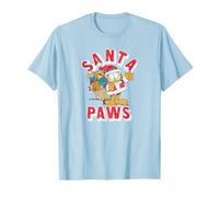 Garfield Santa Paws Cute Christmas Delivery Cartoon Cat T-Shirt