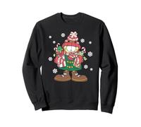 Garfield Snowy Big Chest Portrait Sweatshirt