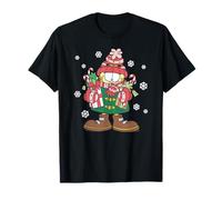 Garfield Snowy Big Chest Portrait T-Shirt