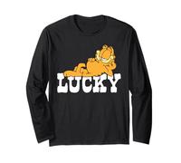 Garfield St. Patrick's Day Relax and Feeling Lucky Portrait Manche Longue