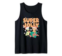 Garfield Super Jolly Christmas Funny Retro Holidays Débardeur