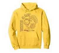 Garfield Thanksgiving Thanks A Lot Turkey Garfield Retro Sweat à Capuche