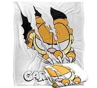Garfield Torn Plaid Ultra Doux au Toucher Soyeux - 152 x 127 cm