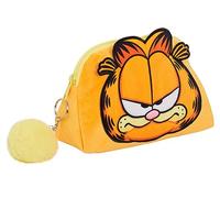 Garfield Trousse de maquillage pour femmes, adolescentes, filles, trousse de toilette de voyage en forme de chat, Orange, Taille unique, Trousse de maquillage