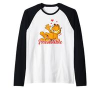 Garfield Valentine's Day He Loves to Be Irresistible Manche Raglan