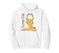 Garfield Valentine's Day I Love Me Distressed Poster Sweat à Capuche