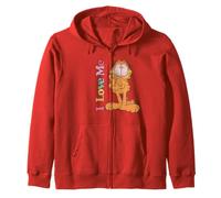 Garfield Valentine's Day I Love Me Distressed Poster Sweat à Capuche