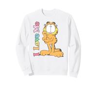 Garfield Valentine's Day I Love Me Distressed Poster Sweatshirt