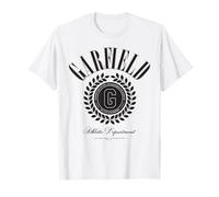 Garfield Varsity College Beignets rétro Assis endormi T-Shirt