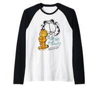 Garfield Vintage Ask Me If I Care Comic Art Art Cadeaux Manche Raglan