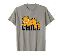 Garfield Vintage Retro Lazy Cat Bold Chill Logo T-Shirt