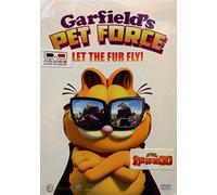 GARFIELD'S PET FORCE 3D BY ANIMATION PICTURE IN ENGLISH & CANTONESE w/ CHINESE(TRADITIONAL & SIMPIFIED) & ENGLISH SUBTITLE (IMPORTED FROM HONG KONG) REGION 3