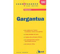 Gargantua - Rabelais Programme terminales 2013 - Paule Andrau - Bréal - broché - Scolaire / Universitaire