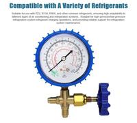 Garges de Réfrigérant de Climatisation, de Deux Valeurs Basse et Haute Pression, Outil de Maintenance de Réfrigération Réglable pour R22 R134 R404