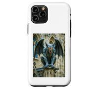 Gargouille, démon en Pierre ailée gardant Les cathédrales Gothiques Coque pour iPhone 11 Pro