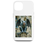 Gargouille, démon en Pierre ailée gardant Les cathédrales Gothiques Coque pour iPhone 13