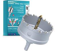 GARHWAL Ø 75 mm Scie cloche en carbure T.C.T robuste avec Pointes en Métal Durci pour une coupe précise et rapide, Y Compris L'acier Inoxydable et Doux, Le Fer, Le Cuivre et Le Laiton