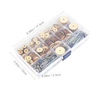 GARIOUANS 1 Boîte Joints Rotatifs pour Poupées DIY Accessoires Robustes pour Fabrication de et Articulations Amigurumi Kit pour Bricolage Parents Garçon Fille