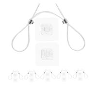 GARIOUANS 1 Ensemble Sangles de Sécurité pour Meubles Sangles Basculement Auto Adhésives pour Protection pour Fixer Bibliothèques Commodes et Armoires Au Mur