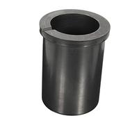 GARIOUANS 1 Pièce Creuset Graphite de Haute pour Fusion des Métaux pour Or Cuivre et Laiton Aux Acides et Aux Alcali Stabilité Thermique Supérieure